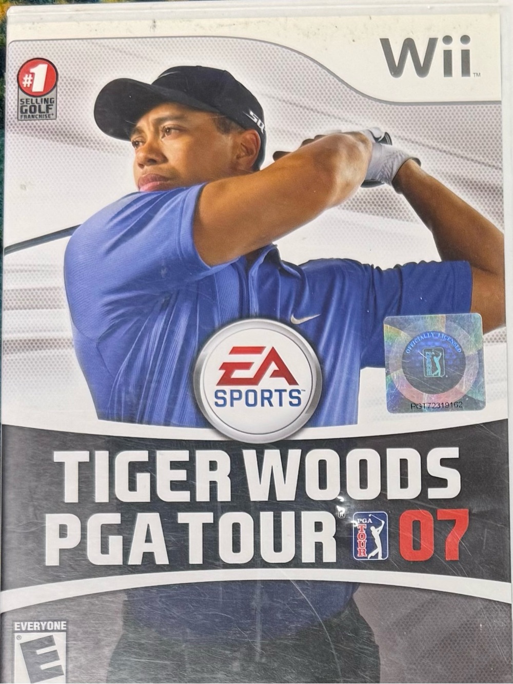 Tiger Woods PGA Tour 07 (Wii) - EA Sports - Blue Cover